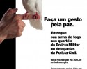 Case Governo de Minas - Desarmamento - Cartaz