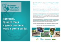 Flyer Bichos do Pantanal