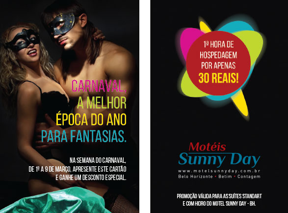 cartao carnaval sunny